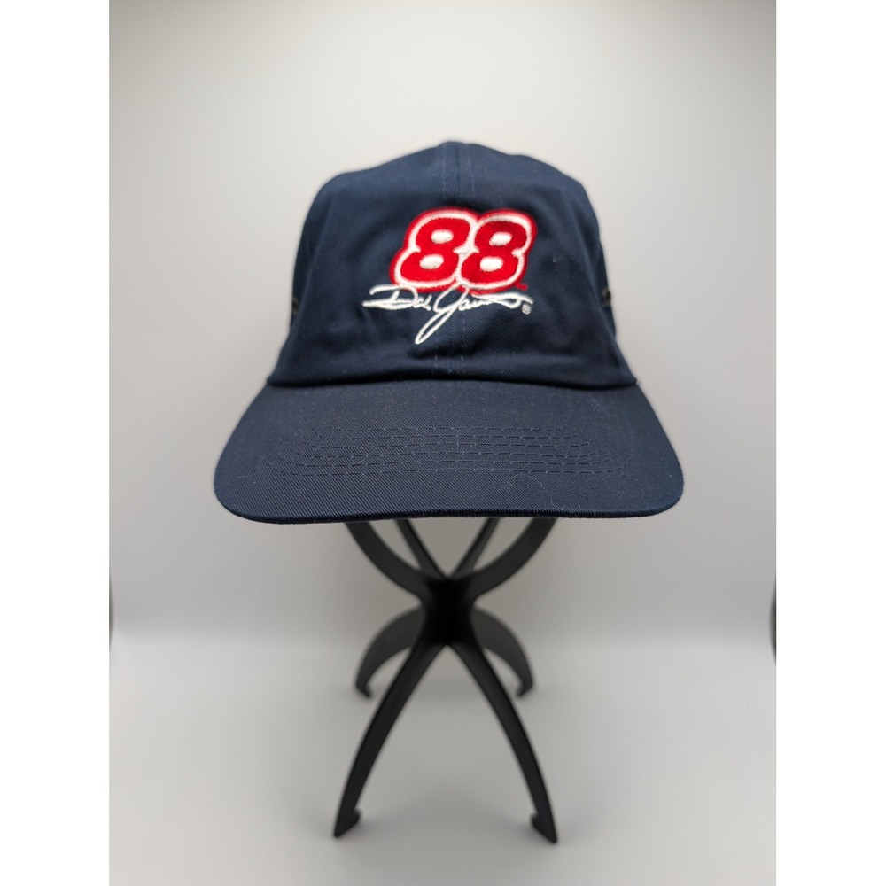 Dale Jarrett 88 NASCAR Racing Hat Sportsman Navy Blue Cotton Adjustable Cap